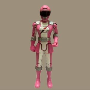 Power Rangers Bandai Action Figure with Silver Accents